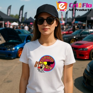 Tricou Tazz Vartej Cu Logo Japauto | Unisex Dama si Barbat - Img 3
