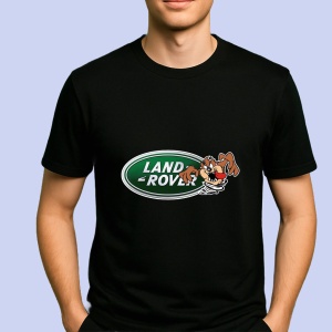 Tricou Tazz Vartej Cu Logo Land Rover 2 | Unisex Dama si Barbat