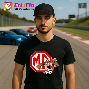 Tricou Tazz Vartej Cu Logo Mg | Unisex Dama si Barbat - Img 3