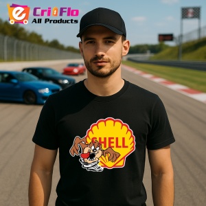 Tricou Tazz Vartej Cu Logo Shell | Unisex Dama si Barbat