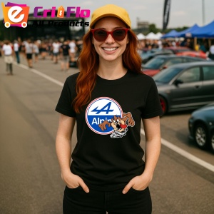 Tricou Tazz Vartej Cu Logoalpine | Unisex Dama si Barbat - Img 2