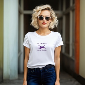 Tricou Tea, cats and books - Copii | Dama | Barbat - Img 13