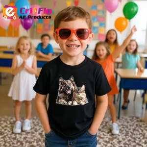 Tricou Terrier cu blana lunga si pisica blanda prietenie perfecta Copii | Dama | Barbat Barbat - Img 20