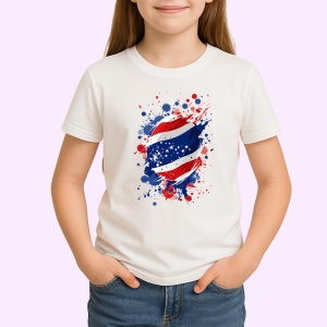 Tricou Thailand Steag Splash Art, Copii | Dama | Barbat - Img 3