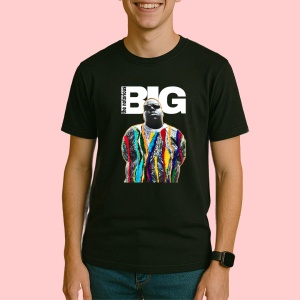 Tricou The Notorious B.I.G. v1, muzica Hip-Hop / Southern Rap, Dama | Barbat | Copii, Culoare Negru