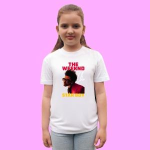 Tricou The Weeknd - Starboy Classic, muzica Hip-Hop / Trap, Dama | Barbat | Copii - Img 2