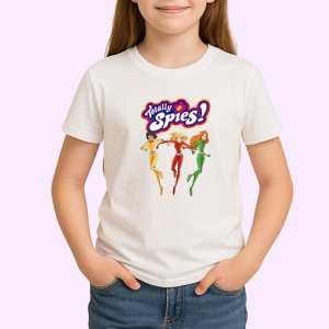 Tricou totally spies agente secrete adolescente in misiuni periculoase, Copii | Dama | Barbat - Img 3