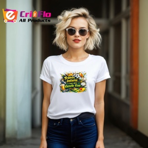 Tricou Traiesc Intens Fazele Fixe Bere Si Fotbal, din bumbac 100% , tricou alb pentru Copii | Dama | Barbat - Img 8