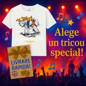 Tricou Tupac gloves boxing, muzica K-pop, Dama | Barbat | Copii - Img 15