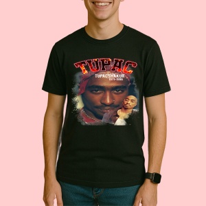 Tricou Tupac iconic duo, muzica Pop, Dama | Barbat | Copii, Culoare Negru