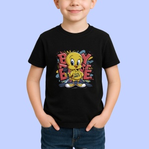 Tricou Tweety boy energy cu hanorac galben si sneakers urban Copii | Dama | Barbat Barbat - Img 6