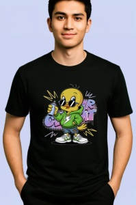Tricou Tweety Urban – Chill Out Style Copii | Dama | Barbat Barbat - Img 5