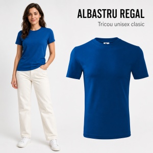 Tricou unisex clasic damă și bărbat Malfini Classic 101, 100% bumbac, 160 g/mp - Img 13