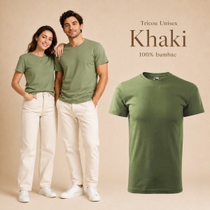 Tricou Unisex Damă / Bărbat Heavy New 137 – 100% Bumbac, Guler Rotund, 200 g/m², XS–5XL - Img 33