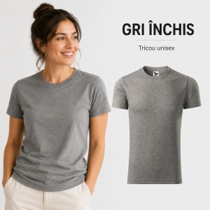 Tricou unisex damă și bărbat Malfini Element 145, 100% bumbac, 180 g/mp, XS–4XL - Img 15