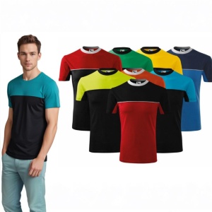 Tricou Unisex în Două Culori | Disponibil în 8 Combinații - 109