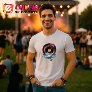 Tricou Valuri Vinil Muzica Peisaj, Copii | Dama | Barbat - Img 6