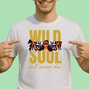 Tricou Wild Soul will never die - Copii | Dama | Barbat - Img 2