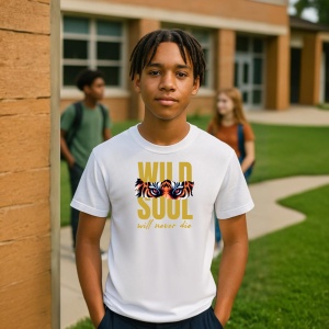 Tricou Wild Soul will never die - Copii | Dama | Barbat - Img 8