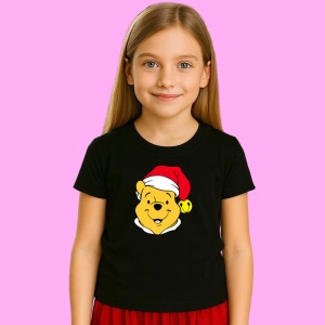 Tricou Winnie Chip Zambitor Cu Caciula Mosului, din bumbac 100% Copii | Dama | Barbat - Img 3
