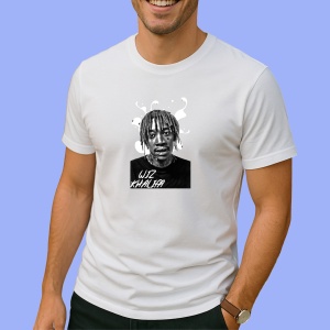 Tricou wiz khalifa alb negru, muzica Pop Rock / Indie Pop, Dama | Barbat | Copii