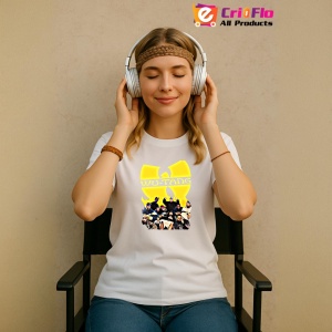 Tricou Wu-Tang Clan - Yellow Logo, muzica Hip-Hop / Trap, Dama | Barbat | Copii - Img 9