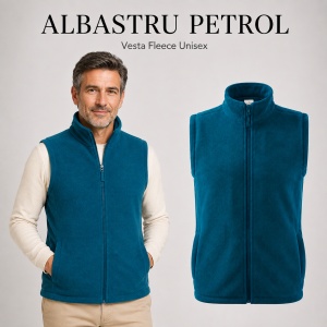 Vesta Polar Fleece Unisex Bărbat cu Fermoar Malfini Next 518 – 280 g/m² - Img 14