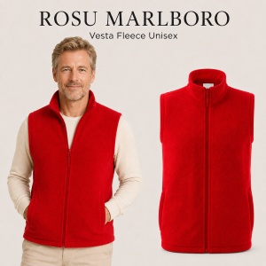 Vesta Polar Fleece Unisex Bărbat cu Fermoar Malfini Next 518 – 280 g/m² - Img 24