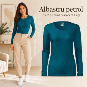 Bluză de Femei cu Mâneci Lungi | 15 culori disponibile -139 - Img 15