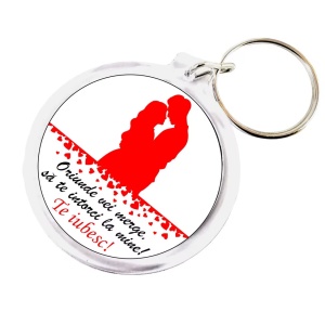 Breloc personalizat pentru indragostiti - Img 2