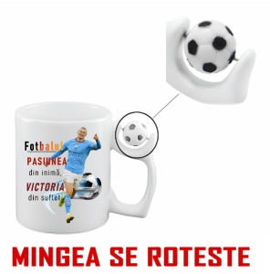 Cana Antistres motivationala cu jucatorul preferat Erling Haland Fotbal Pasiune - Img 3