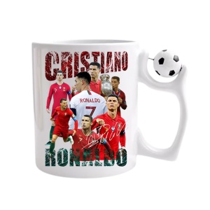 Cana antistres personalizata cu Cristiano Ronaldo