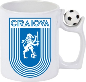 Cana Antistres Personalizată cu Echipa de fotbal Universitatea Craiova