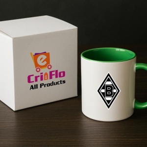 Cana Borussia Monchengladbach Germania , cu logoul stema echipei, Cadoul Perfect - Img 19