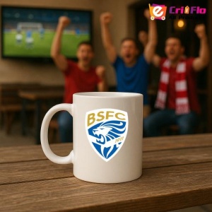 Cana Brescia calcio Italia , cu logoul stema echipei, Cadoul Perfect - Img 18