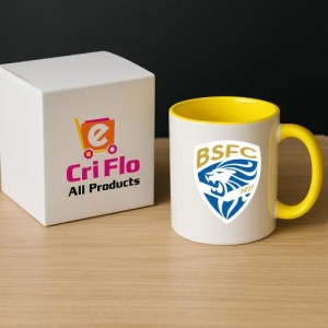 Cana Brescia calcio Italia , cu logoul stema echipei, Cadoul Perfect - Img 29