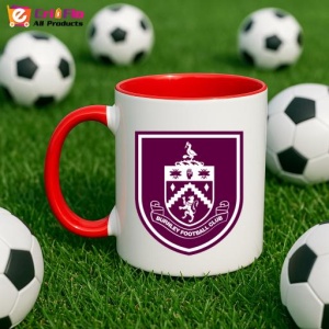 Cana Burnley Anglia , cu logoul stema echipei, Cadoul Perfect - Img 46