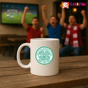 Cana Celtic FC Scotia , cu logoul stema echipei, Cadoul Perfect - Img 18