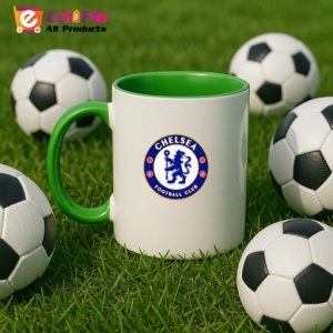 Cana Chelsea FC Anglia , cu logoul stema echipei, Cadoul Perfect - Img 23