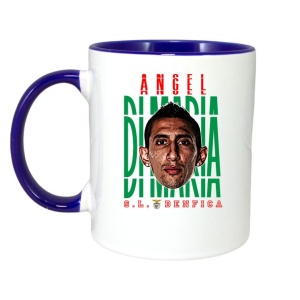 Cana cu fotbalistul Angel Fabian Di Mara Hernandez SL Benfica - Img 8
