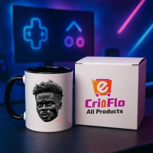 Cana cu fotbalistul Bukayo Saka-Arsenal FC - Img 9