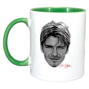 Cana cu fotbalistul David Beckham-Manchester United - Img 3