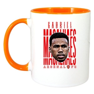 Cana cu fotbalistul Gabriel dos Santos Magalhues-Arsenal FC - Img 3
