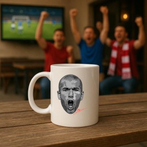 Cana cu fotbalistul Zinedine Zidane-Real Madrid - Img 24