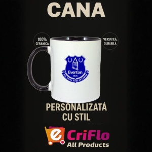Cana Everton FC Anglia , cu logoul stema echipei, Cadoul Perfect - Img 35
