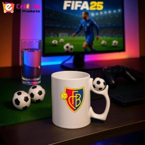 Cana Fc Basel Elvetia , cu logoul stema echipei, Cadoul Perfect - Img 11