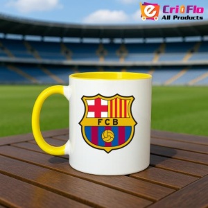 Cana FCB Spania , cu logoul stema echipei, Cadoul Perfect - Img 32