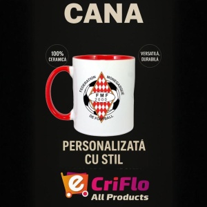 Cana Federation monegasque de football Monaco , cu logoul stema echipei, Cadoul Perfect - Img 45