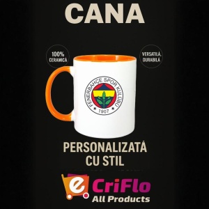Cana Fenerbahce Turcia , cu logoul stema echipei, Cadoul Perfect - Img 40