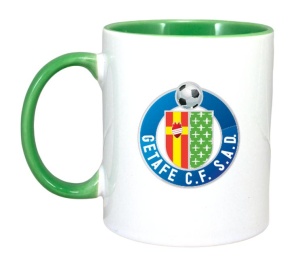 Cana Getafe logo Spania , cu logoul stema echipei, Cadoul Perfect - Img 3